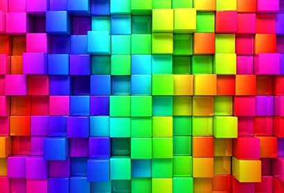 veľkoplošné 3D fototapety farebné