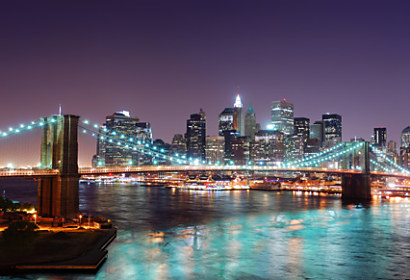 Fototapeta - Panorama New York Night 28148
