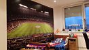 3D tapeta v chlapčenskej izbe Nou Camp Barcelona
