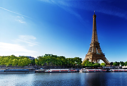 Fototapeta Eiffel tower a Seina 24721