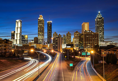 Fototapeta Atlanta Georgia Skyscrapers 24755