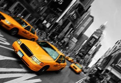 samolepiaca tapeta na nábytok New York Taxi