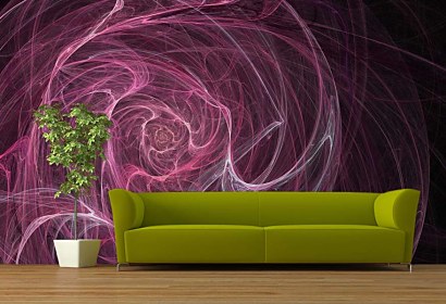 fototapety - abstraktný kvet fialový