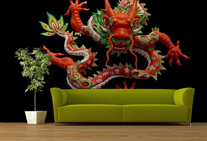 fototapety - chinese dragon