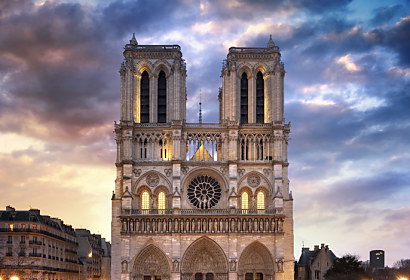 Fototapeta Cathédrale notre-dame de Paris ft-64500178
